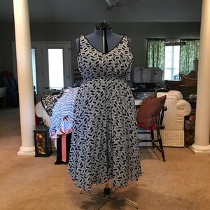 NWT Lane Bryant V Neck Dress